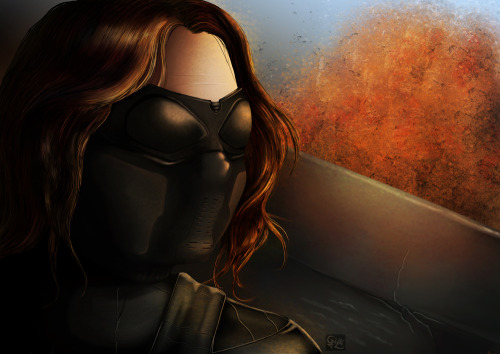 Winter Soldier studies (animated version here) + a bonus for your casual goggles fetish. http://cara