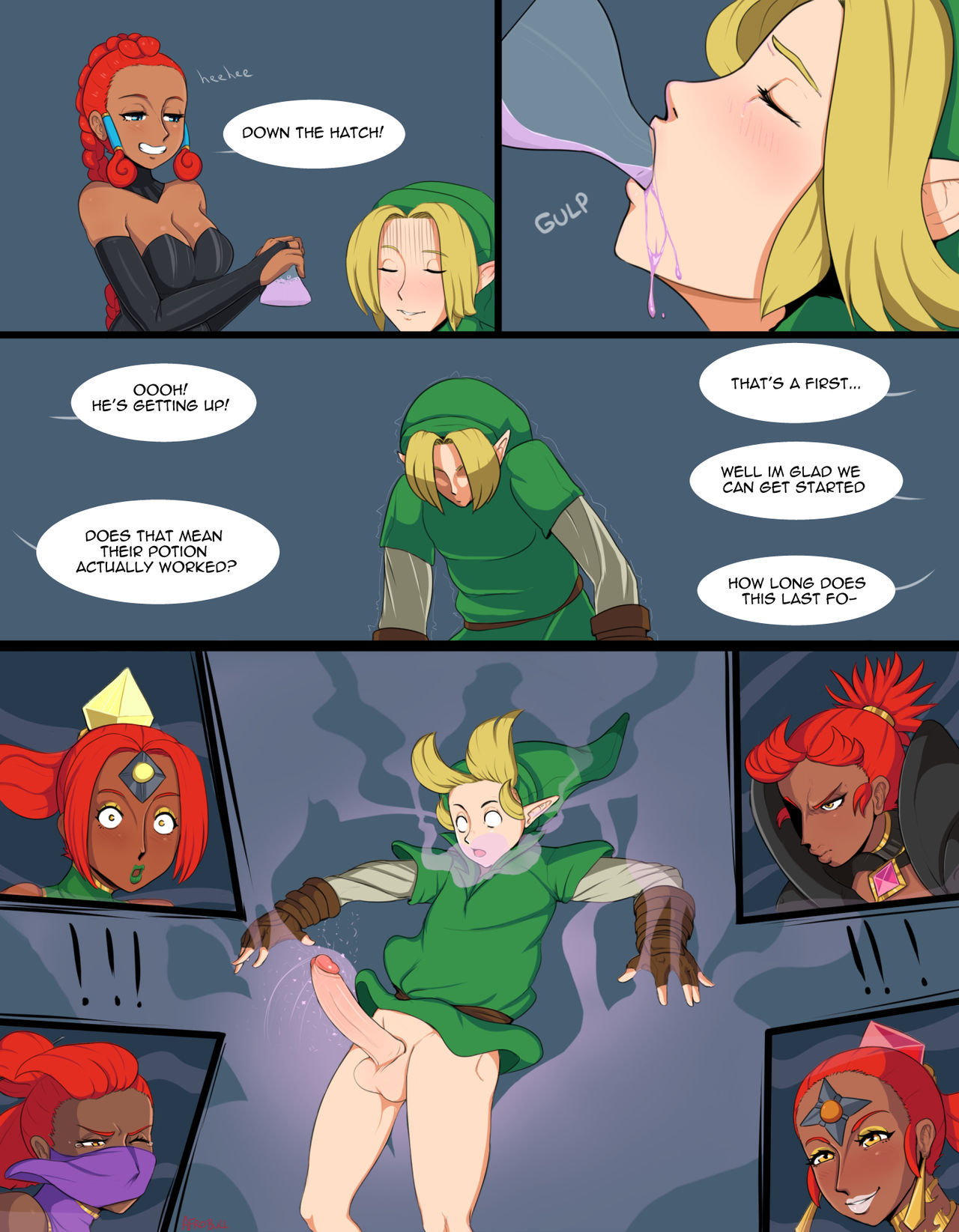 iwill4ev:  Alternate Destinies - Chapter 4 Artist: Afrobull P3 of 6  Got back from