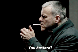 jimmriarty: sherlock meme: five relationships [2/5] → sherlock holmes &amp; greg lestrade