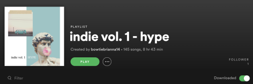 getyourvitamin-bri: my spotify linkmy username: bowtiebrianna14PSA theirs a lot more on my spotify I