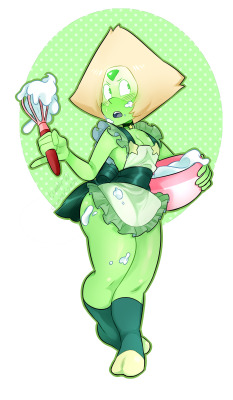 orangekissess:  a simple peridot commish   this is anything but simple! &lt;3 //////&lt;3