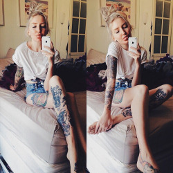 i-always-bet-on-inked-girls:  I Always Bet