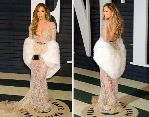 Jennifer at the Vanity Fair Oscar Party.