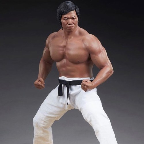 These are some bad ass Bolo statues #boloyeung #bolo #enterthedragon #bloodsport #actionfigure #stat