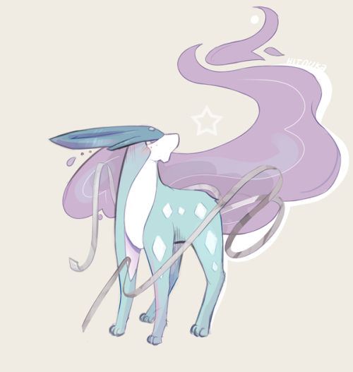 hitouka:i can’t believe i’ve never drawn suicune before
