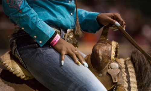 Porn photo thingstolovefor:  Cowgirls of Color: One