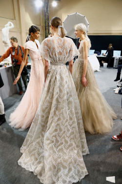 skaodi:  Backstage at Georges Hobeika Haute