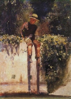 Sir Arthur Streeton, The Water Tank Boy