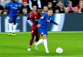 mishal-77:Eden Hazard’s goal vs Liverpool during the Carabao Cup. | 26.09.2018