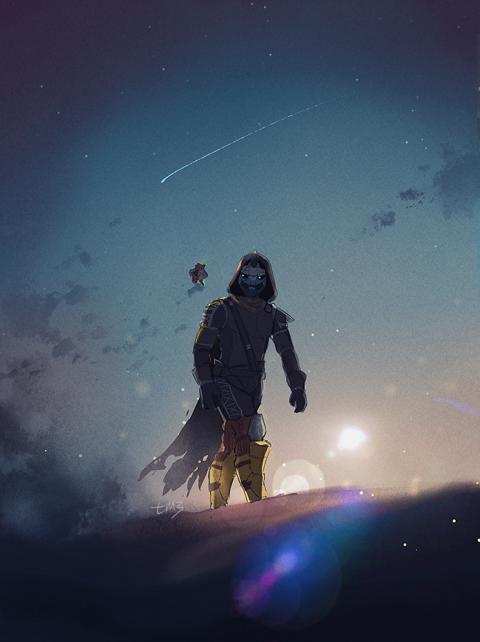 nnnnnkmmmmmn:  cayde-6 with fluffys 