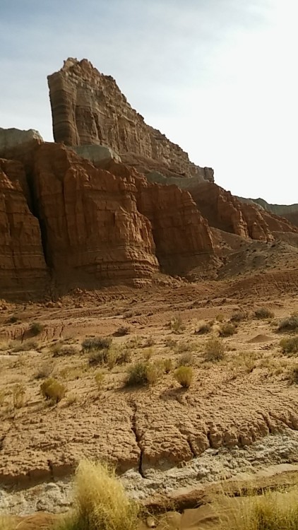 pnwvantraveler:The drive out to Little Wild Horse Canyon.  I didn’t do the hike because I didn’t pla