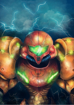 Assorted-Goodness:  Samus Aran Created By Mishel Samiri-Robinadeh Prints Available