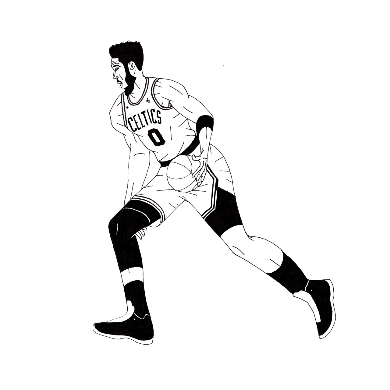 Jayson Tatum Coloring Sheet Coloring Pages