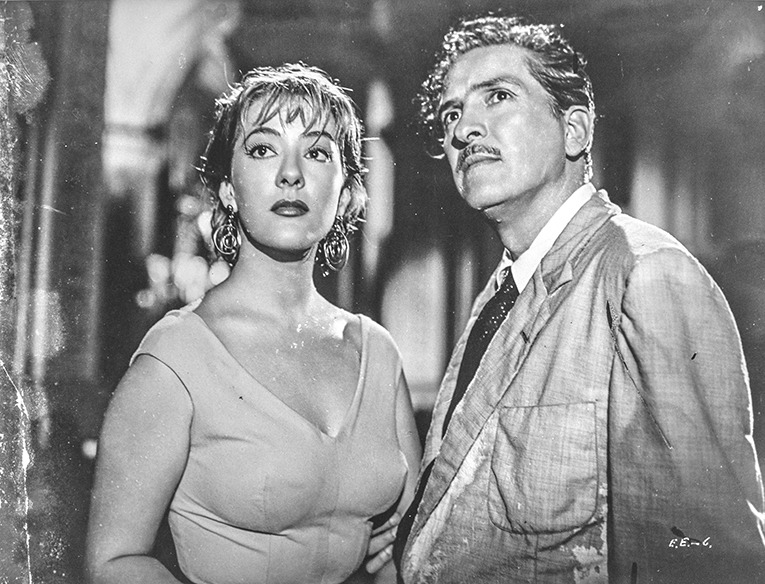 Arturo De Cordova Y Silvia Pinal Peliculas 1954: Un extraño en la escalera Protagonistas: Silvia Pinal - Arturo de