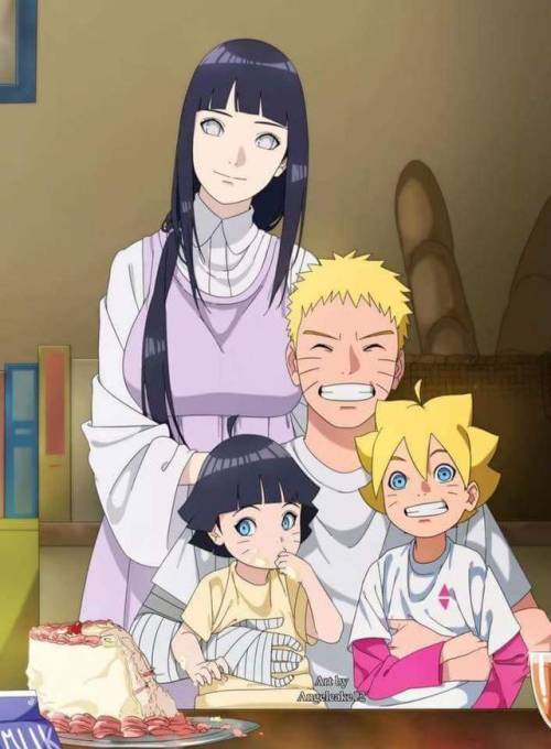 Naruto &amp; Hinata Family picture