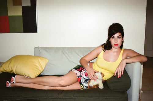 yhji:Amy Winehouse in “Before FRANK”, photographed by Charles Moriarty