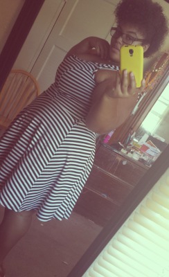 theladyinthestripeddress:  The lady in the striped dress.