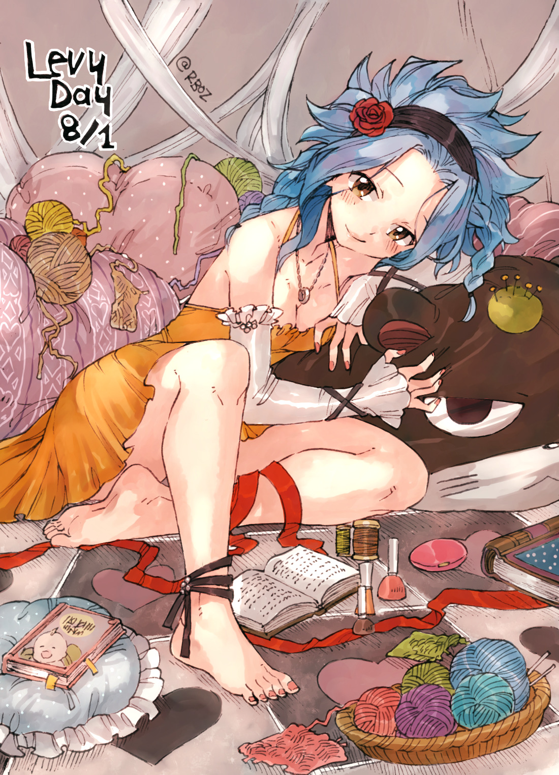 rboz:  LEVY DAY 8/1The pic I drew for Levy Day in Twitter, and now I’m sharing