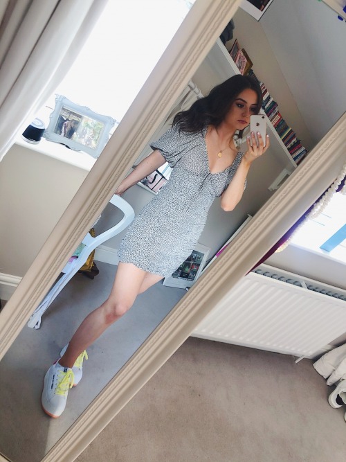 Why are dresses with trainers so hot?