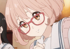 daughterofsatan:    Kuriyama being an dork (´ω｀)♡   Requested by; akamori