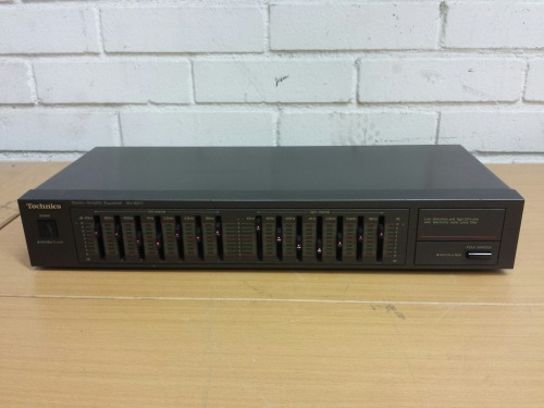 Technics SH-8017 Stereo Graphic Equalizer, 1989