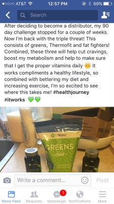 I hate these fad diets that people post on Facebook. You honestly don’t need these supplements. The term “antioxidant” is thrown around so much and is now such a buzzword that trick people into buying a product. Other words/phrases like “fat-burning”