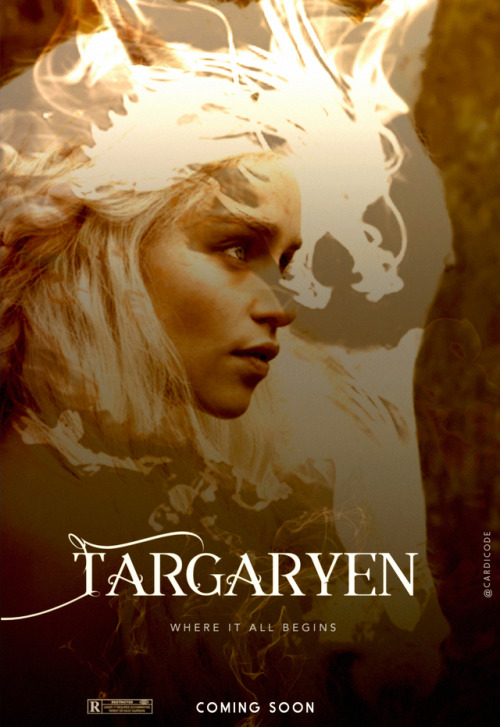 Finally I can release the #GameOfThrones spin off posters I’ve been working on. For those char