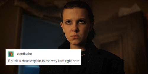Eleven + Text Post Meme