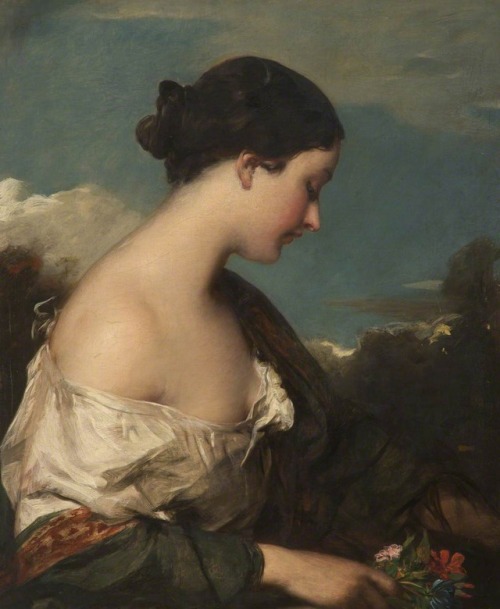 radtraditional:Contemplation - James Sant CVO RA (1820 - 1916)