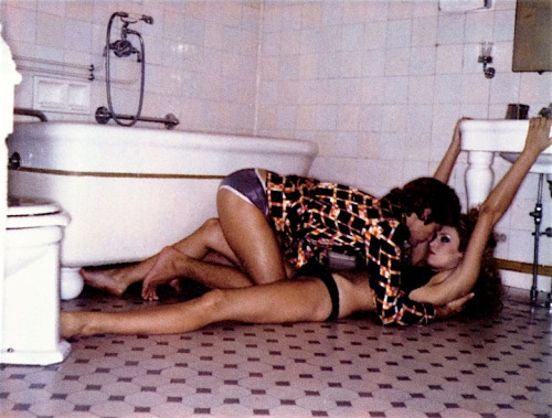 novaub313:  Jerry Hall and Mick Jagger…