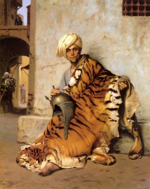 Jean-Léon Gérôme - Pelt Merchant of Cairo (1869)