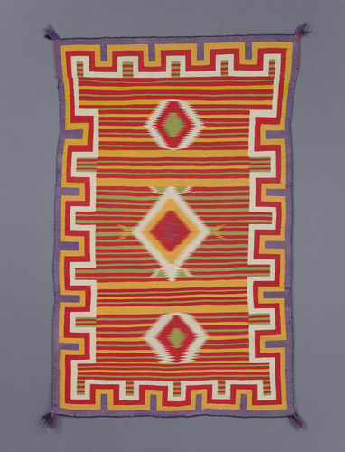 Small Blanket, Diné (Navajo), c.1870, Saint Louis Art Museum: Arts of Africa, Oceania, and the Ameri