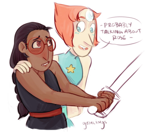 gemlings:  not pictured in today’s episode: connie gettin’ a bIG OL’ CRUSH ON THE BIRD MOM