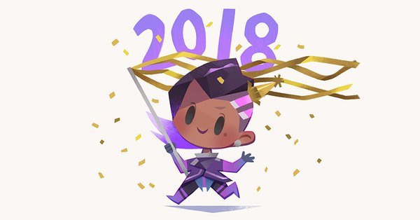 consuelodoodles: mmevicky:   Happy New Year with Overwatch Heroes! Part II Official