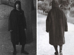  Damir Doma Men’s Autumn Winter 2014-15 Oversized Coat Featured In Wad Magazine.