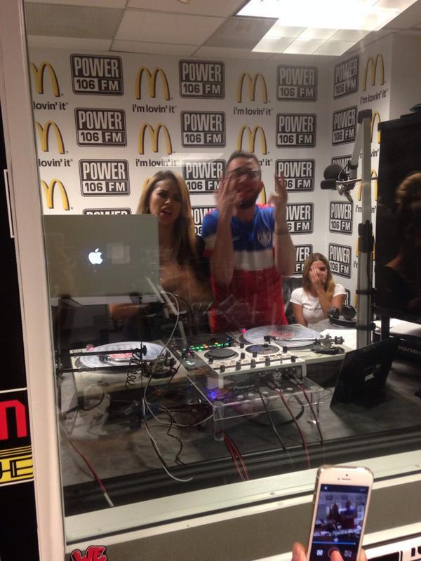 villegas-news:  Power106LA: Vibin @JASMINEVILLEGAS @J_Credible #LIFTOFF106