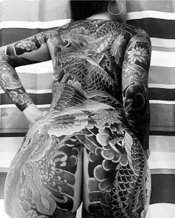 ilikehorimono:  #japanesetattoo#japanesetattooart