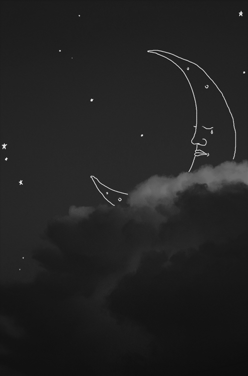 Black And White Moon Aesthetic: Submission 