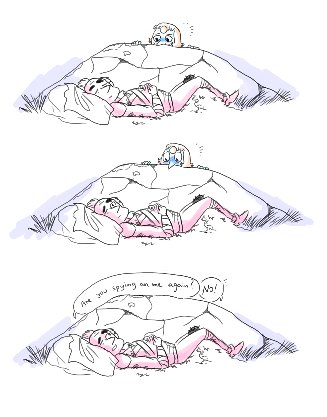 cirilee:  Pearl goes on an undercover mission, finding out what those pesky humans