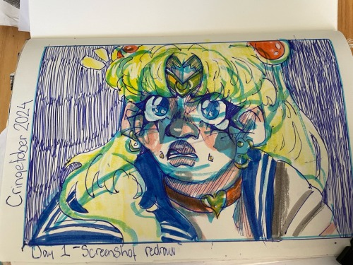Cringetober 2024 Day 1- Screenshot Redraw