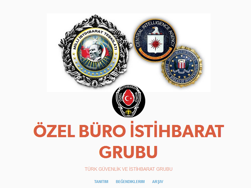 ÖZEL BÜRO İSTİHBARAT GRUBU YENİ BLOGU : http://ozel-buro.tumblr.com