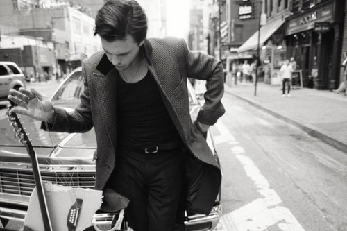 smoking-cinema:  Lea Seydoux and Michael Pitt for Rag Bone Fall 2013