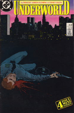 Underworld #1 (DC Comics, 1987). Cover art