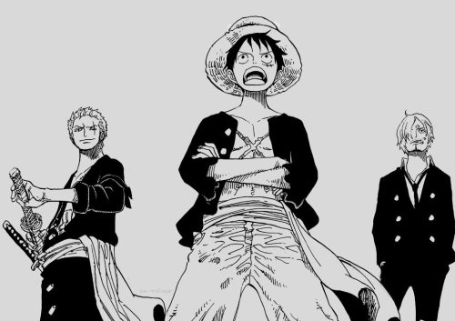 haroonov:  law—trafalgar:  law—trafalgar  The Monster Trio. Before and After   