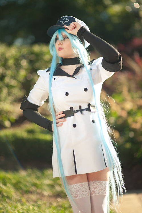 nsfwfoxyden:  foxy-cosplay:  So I heard you guys like Esdeath. <3 More pictures from this years AWA! I will be shooting a cosdev set of this character with accurate leggings soon.   So I heard you like Esdeath. :P 