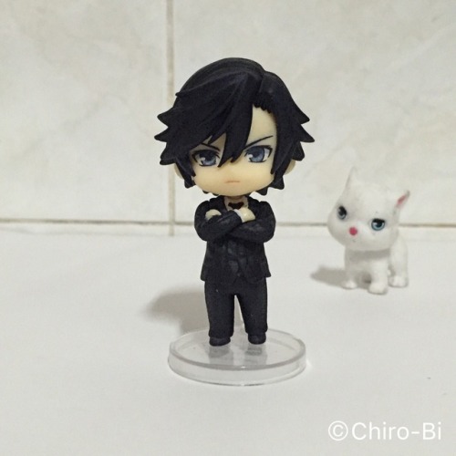 The making of Jumin Han from Mystic Messenger! So I used a Tokiya (Uta no Prince) petite nenoroid fo