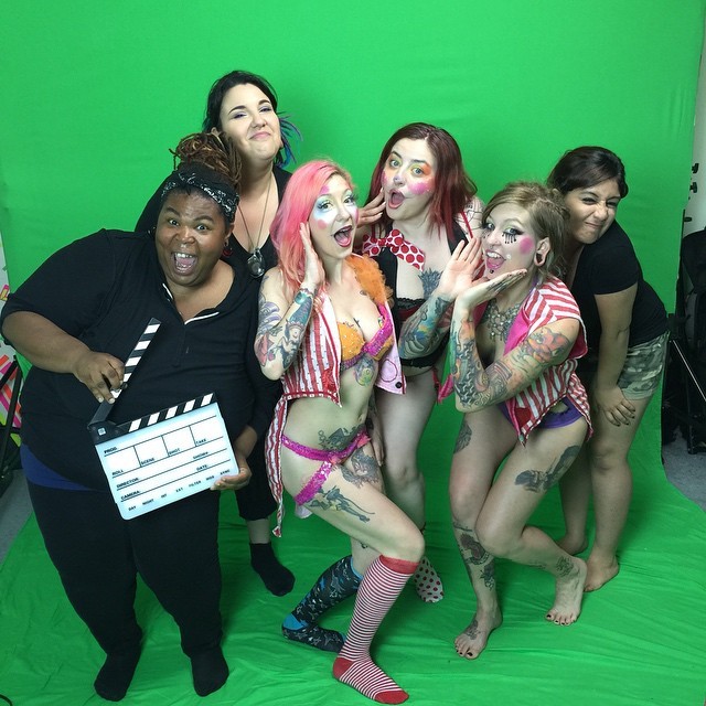 Shooting with @freshieisntcool @smurfasaur @scarlettstorm @pandabag @creaturerhythm