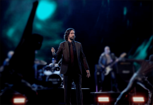Alan Wake Being Confused At The 2023 Game Awards.