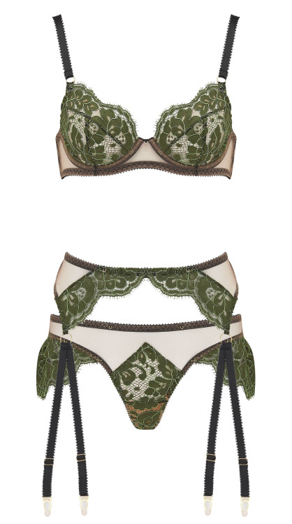 placedeladentelle:Claire by Edge O’ Beyond / Available in 1-11 covering UK sizes 30-38 AA-GG