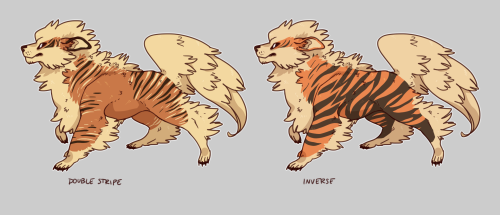 corycat90:Arcanine VariationsCommission Sets Like This
